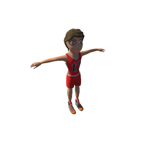 Basketball Girl Player_12_All animation